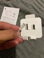 img 2 attached to Adapter / adapter Apple Lightning (M) - mini jack 3.5 (F), 0.1 m, white review by Kiril Lakyurski ᠌