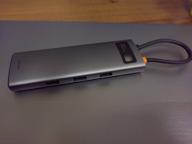 img 2 attached to USB hub Baseus Metal Gleam, connectors: 8, space gray review by Michal Adach ᠌