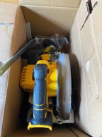 img 1 attached to Cordless circular saw DeWALT DCS570N yellow/black review by Janis Cerins ᠌