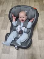 img 1 attached to Car seat JUNION Zumi group 0+/1/2 (0-25 kg), dark gray review by Dorota Kownacka
