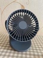 img 1 attached to Table fan SOLOVE F3, pink review by Bogdan Bogdanov ᠌