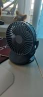 img 3 attached to Table fan SOLOVE F3, pink review by Iveta Srnikova Privr ᠌