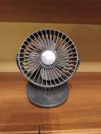 img 2 attached to Table fan SOLOVE F3, pink review by Gabriela Trocka ᠌