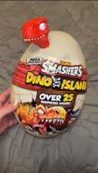 img 2 attached to Toy Surprise ZURU SMASHERS Dinosaur Island Big Egg 7487 review by Ewa Plaskota ᠌