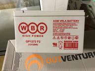 img 1 attached to Battery WBR GP1272 28W 12 V 7.2 Ah review by Adam Nikodem ᠌
