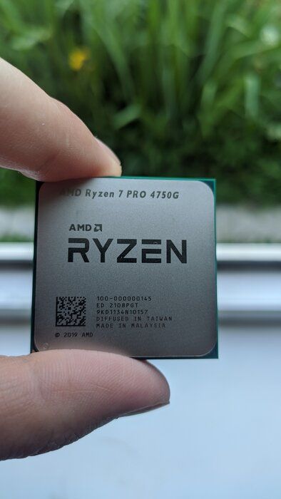 img 1 attached to Ryzen 4750G Processor 3 6Ghz Threads review by Janis Janis ᠌