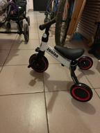 img 1 attached to JUNION Stepni children's 3 in 1 transforming balance bike, orange review by Mria Nagy (Mary) ᠌