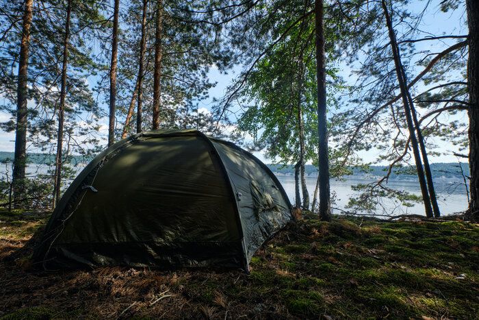 img 2 attached to Fjallraven Dome Tent Pine Green review by Erica Bvb ᠌