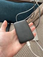 img 2 attached to Portable battery Baseus Magnetic Wireless Charging Power bank 6000mAh, black review by Wiktor Wojciechowski ᠌