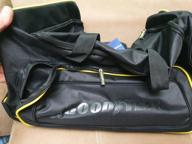 img 1 attached to Goodyear Travel Bag on Wheels with Retractable Handle, Black review by Iveta Urbanov ᠌