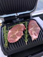 img 1 attached to Smart electric grill Optigrill Elite GC750D30, thickness sensor review by Boyan Jakimov ᠌