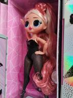 img 2 attached to Playset L.O.L. Surprise O.M.G. Winter Chill Big Wig Fashion Doll & Madame Queen Doll 27 cm 570264 black review by Agnesa Horvathova ᠌