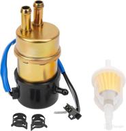 🏍️ road passion 12v 55lph electric fuel pump: high performance for honda goldwing 1200 gl1200a, v45 magna vf750c, v65 magna vf1100c (1982-1987) логотип