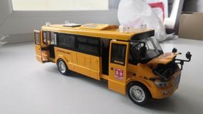 img 11 attached to Collectible model school bus “School Bus” 1:55 metal (light, sound)