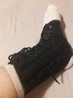 img 1 attached to CRATE Ankle brace F-215, size 6, height 23 cm, black review by Momchil Dilchev ᠌