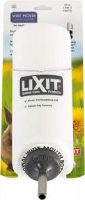 img 4 attached to Бутылка для воды Lixit Small Animal с широким горлышком, не содержащая бисфенол-А, 32 унции