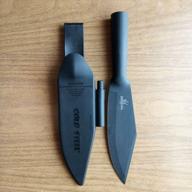 img 1 attached to Fixed knife Cold Steel Bowie Bushman (CS95BBUSK) black review by Aneta Szczerba (Szcz ᠌