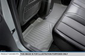 img 3 attached to 🚗 MAXLINER Grey 2nd Row Floor Mats for 2007-2013 Toyota Tundra CrewMax Cab