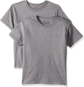 img 1 attached to Gildan DryBlend T Shirt 2 Pack Medium Boys' Clothing : Tops, Tees & Shirts