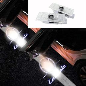 img 4 attached to 2Pcs Car Door Light LED Welcome Light Projector Door Shadow Lights Puddle Lamp Car Ghost Shadow Light For Quattroporte Ghibli Levante M156 M157 M161 (04