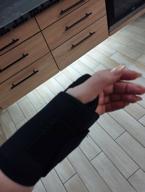 img 2 attached to Trives Wrist bandage Т.36.01, universal size, black review by Kiril Sotirov ᠌