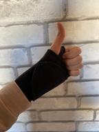 img 1 attached to Trives Wrist bandage Т.36.01, universal size, black review by Darina Basile ᠌