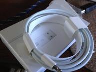 img 1 attached to Apple USB (M) to Lightning (M) cable, 1 m, 1 pc, white review by Andrey Popov ᠌