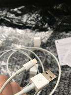 img 2 attached to Apple USB (M) to Lightning (M) cable, 1 m, 1 pc, white review by Adam Bronisz ᠌