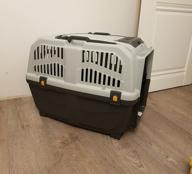 img 1 attached to Clipper carrier for dogs MPS Skudo 4 48x51x68 cm 68 cm 51 cm 48 cm gray 30 kg 3.86 kg review by Wiktor Iwanski ᠌