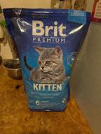 img 1 attached to Brit Premium wet food for kittens with chicken in salmon sauce 800 g (pieces in sauce) review by Kiril Tilkov ᠌