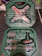 img 1 attached to BOSCH X-Line Classic 54 tool set (2.607.010.610), 54 pcs. review by Bogomil Stratev ᠌