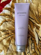 img 1 attached to Lebel Cosmetics Proedit Bounce Fit Plus Repairing Mask for Severely Damaged, Dry and Brittle Hair, 250 g, 250 ml, tube review by Adam Nikodem ᠌