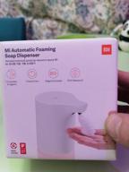 img 2 attached to Xiaomi Mijia Automatic Foam Soap Dispenser MJXSJ03XW (without block), white review by Jnis Uptis ᠌
