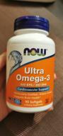 img 2 attached to Ultra Omega-3 caps, 180 pcs, 1 pack, neutral review by Danuta Retmaska ᠌