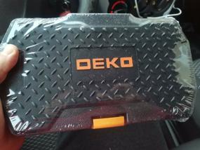 img 16 attached to Automotive tool set DEKO DKMT49, 49 pcs, black/yellow