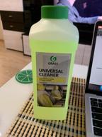 img 1 attached to Grass Car interior cleaner Universal Cleaner (112100), 1 l, 1.057 kg, yellow review by Mateusz Roczon ᠌