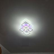 img 1 attached to LED chandelier Estares Oval УУ000004325, 75 W, color: white review by Wiktor elazny ᠌