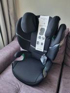 img 1 attached to Car seat group 2/3 (15-36 kg) Cybex Solution S i-Fix, granite black review by Adam Wiedemann ᠌