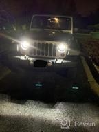 img 1 attached to COWONE 7" Inch 105W LED Headlights With White DRL Amber Turn Signal Compatible With1997-2018 Jeep Wrangler JK LJ CJ TJ Humber H1 H2 Headlamps review by Matt Eason