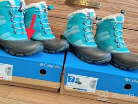 img 6 attached to Стильные и прочные: зимние детские ботинки Columbia Children's Winter Toddler Compass для мальчиков