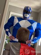img 1 attached to Blue Ranger Classic Muscle Costume For Men - Perfect For Halloween And Cosplay review by Brett Bush