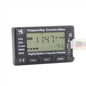 img 4 attached to SoloGood RC Digital Battery Capacity Checker Cellmeter 7 RC Lipo Battery Tester LCD Battery Checker Controller For LiPo Life Li-Ion Nicd NiMH Battery