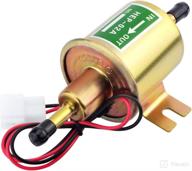 efficient lawn mower fuel pump: 12v universal 🔥 electric, low pressure gasoline diesel transfer pump - hep-02a логотип