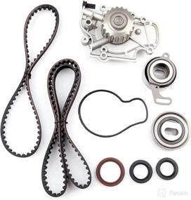 img 4 attached to 🔧 Complete Timing Belt Kit with Water Pump, Gasket, Tensioner Bearing, etc. for Acura CL 1997-1999 & Honda Accord 1994-2002 - OCPTY Compatible