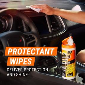 img 2 attached to 🚗 Armor All Original Protectant Wipes: Ultimate Car Interior Cleaner with UV Protection, Prevent Cracking & Fading, 30 Count