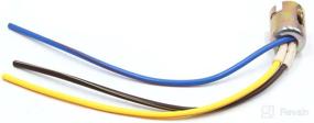 img 2 attached to 🚘 Enhance Your Car's Lighting System with uxcell 6pcs Car 1157 Turn Signal Light Wiring Harness Socket Connector