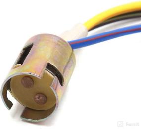 img 1 attached to 🚘 Enhance Your Car's Lighting System with uxcell 6pcs Car 1157 Turn Signal Light Wiring Harness Socket Connector