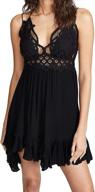 free people womens adella x small women's clothing : dresses logo