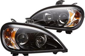 img 2 attached to DEPO 340-1104P-ASN2 Replacement Headlight Assembly Set with Projector and Black Bezel (Aftermarket Product - Not Manufactured/Sold by Car Manufacturer)