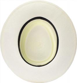 img 1 attached to Men'S Wide Brim Panama Hat - Summer Straw Hat For Men & Women